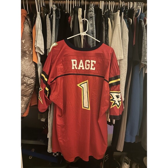 Men’s Vintage Orlando Rage Jersey Size 52 XXL XFL Champion Football - Picture 4 of 4